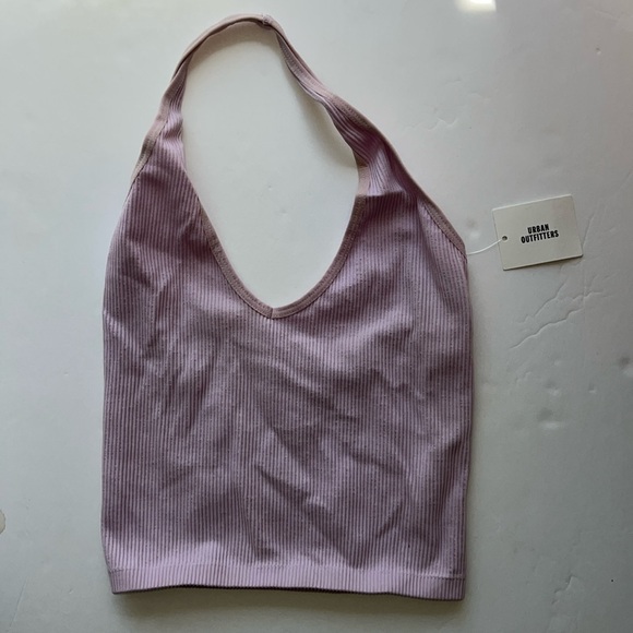 Urban Outfitters halter neck tank top, size S, lavender/pink color - Picture 1 of 3